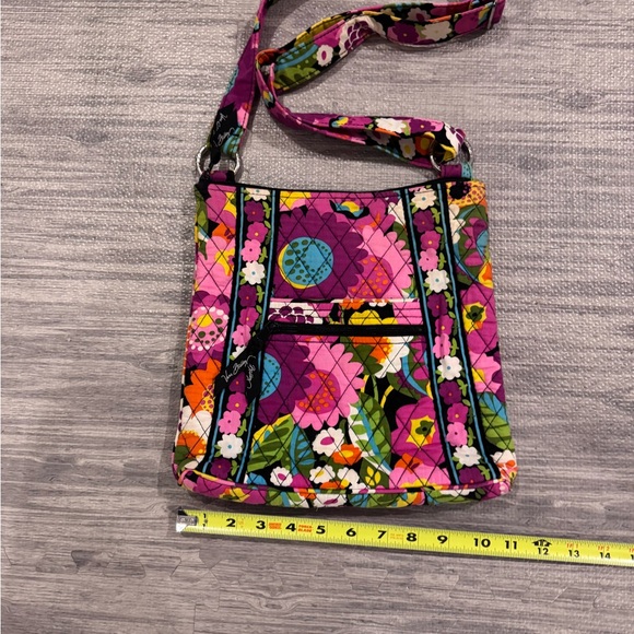Vera Bradley Hipster Crossbody Bag Va Va Bloom Excellent Used Condition - Picture 4 of 7